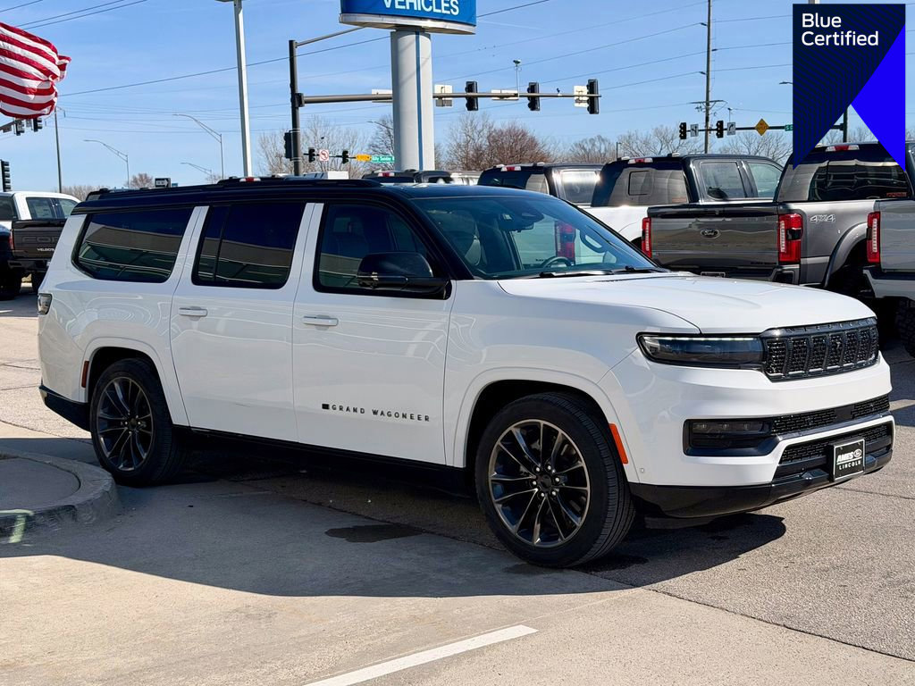 Used 2025 Jeep Grand Wagoneer L Series II Obsidian w/ Quick Order Packagew 28T