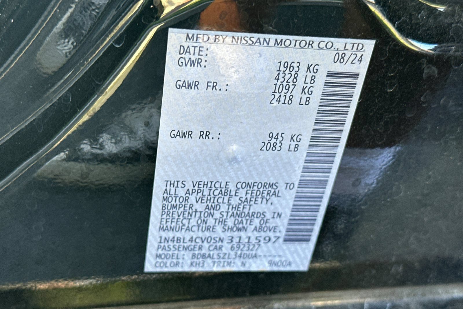 Used 2025 Nissan Altima 2.5 SR FWD image 27