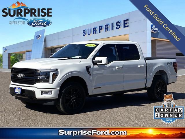 Certified 2025 Ford F150 Platinum w/ Equipment Group 702A High