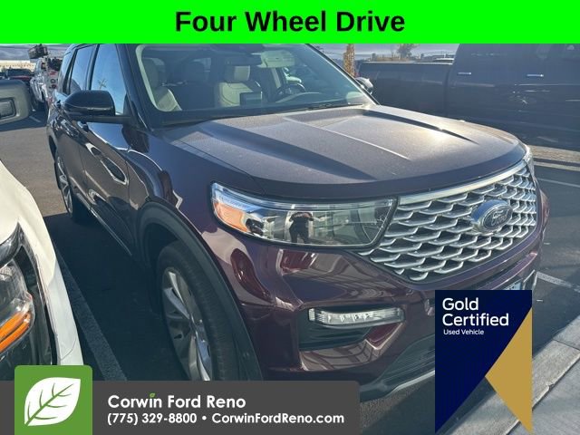 Certified 2022 Ford Explorer Platinum w/ Equipment Group 601A