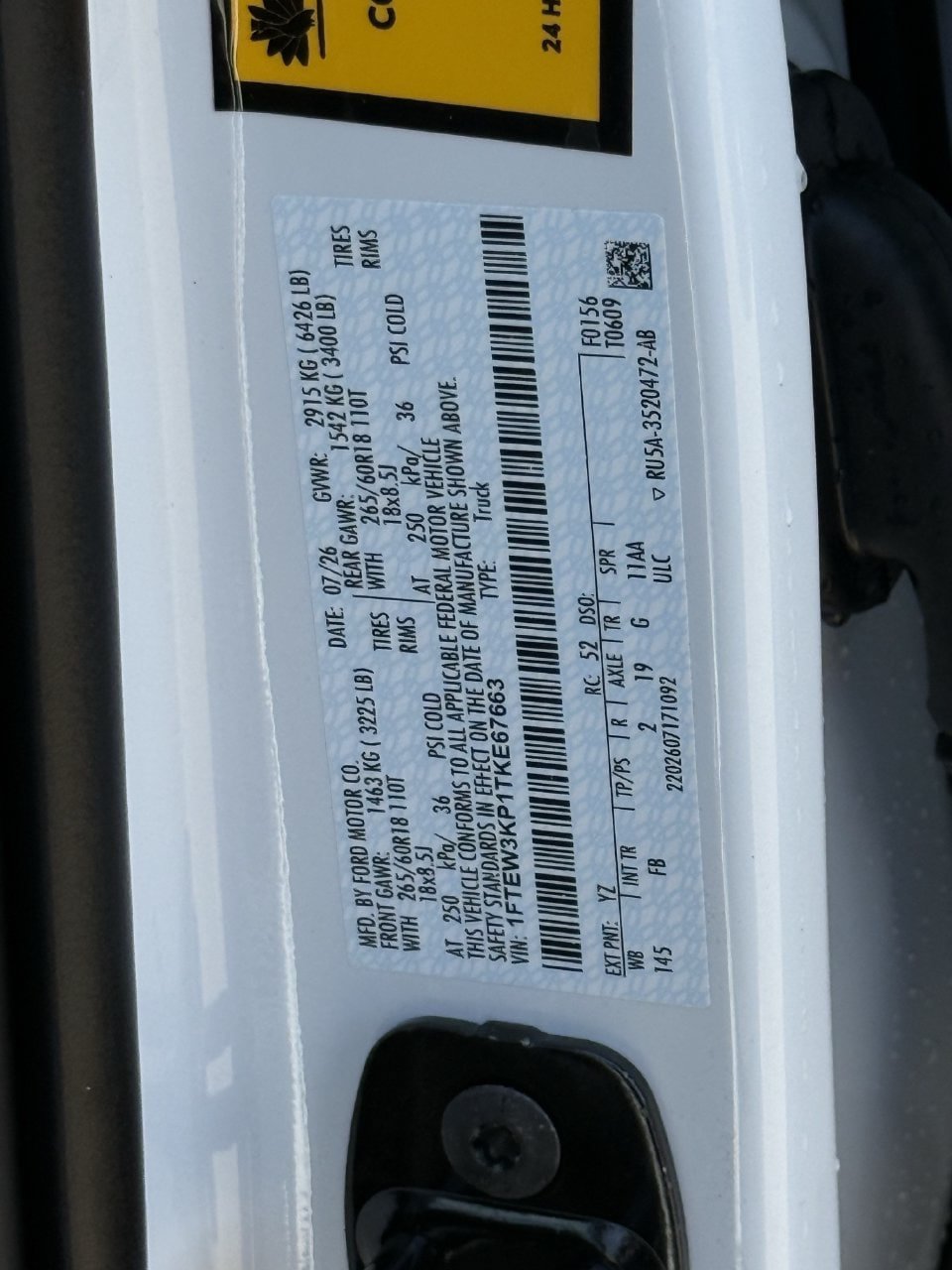 Certified 2026 Ford F150 XLT w/ XLT Black Appearance Package RWD image 29