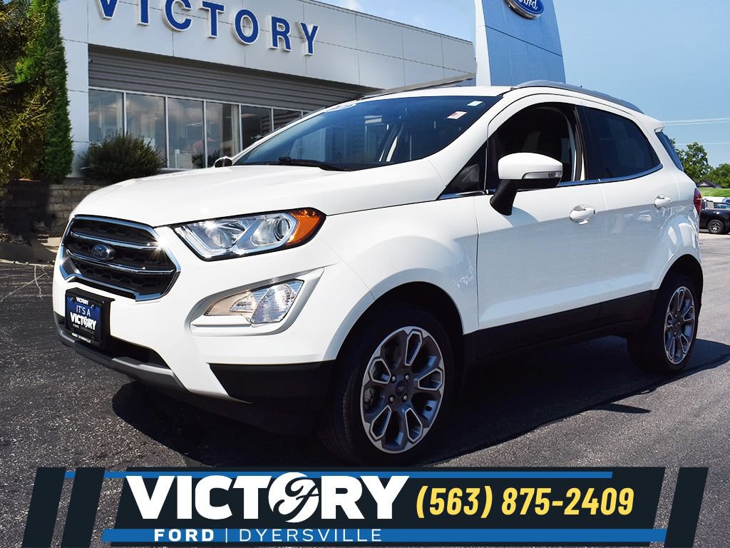 Certified 2021 Ford EcoSport Titanium w/ Interior Protection Package