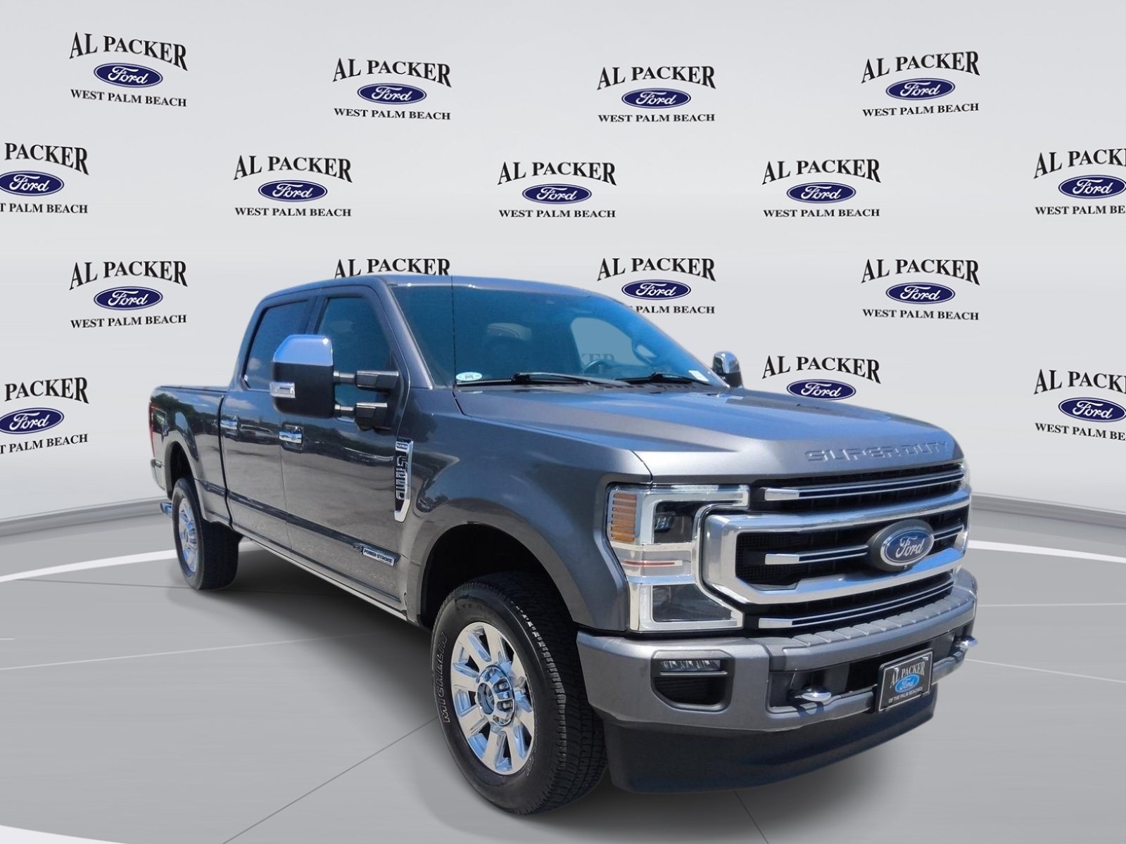 Certified 2021 Ford F250 Platinum w/ FX4 Off-Road Package AWD/4WD image 7