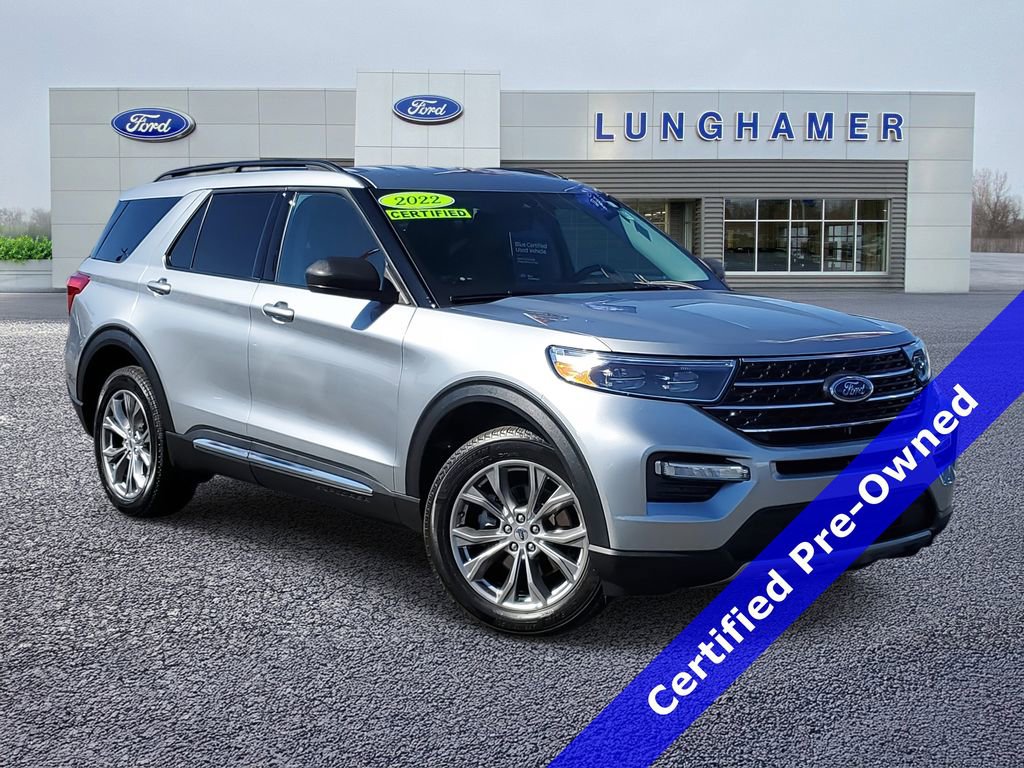 Certified 2022 Ford Explorer XLT w/ Equipment Group 202A