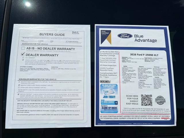 Certified 2026 Ford F250 XLT w/ FX4 Off-Road Package AWD/4WD image 25