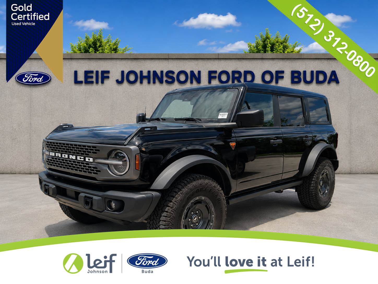 Certified 2025 Ford Bronco Badlands w/ Sasquatch Package