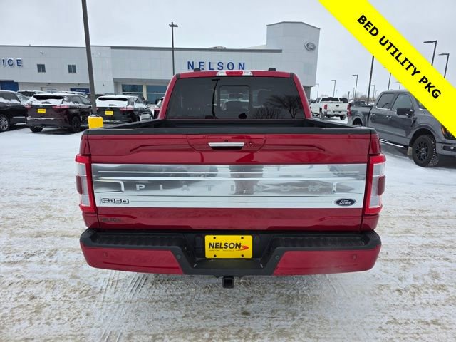Certified 2022 Ford F150 Platinum w/ Bed Utility Package AWD/4WD image 8