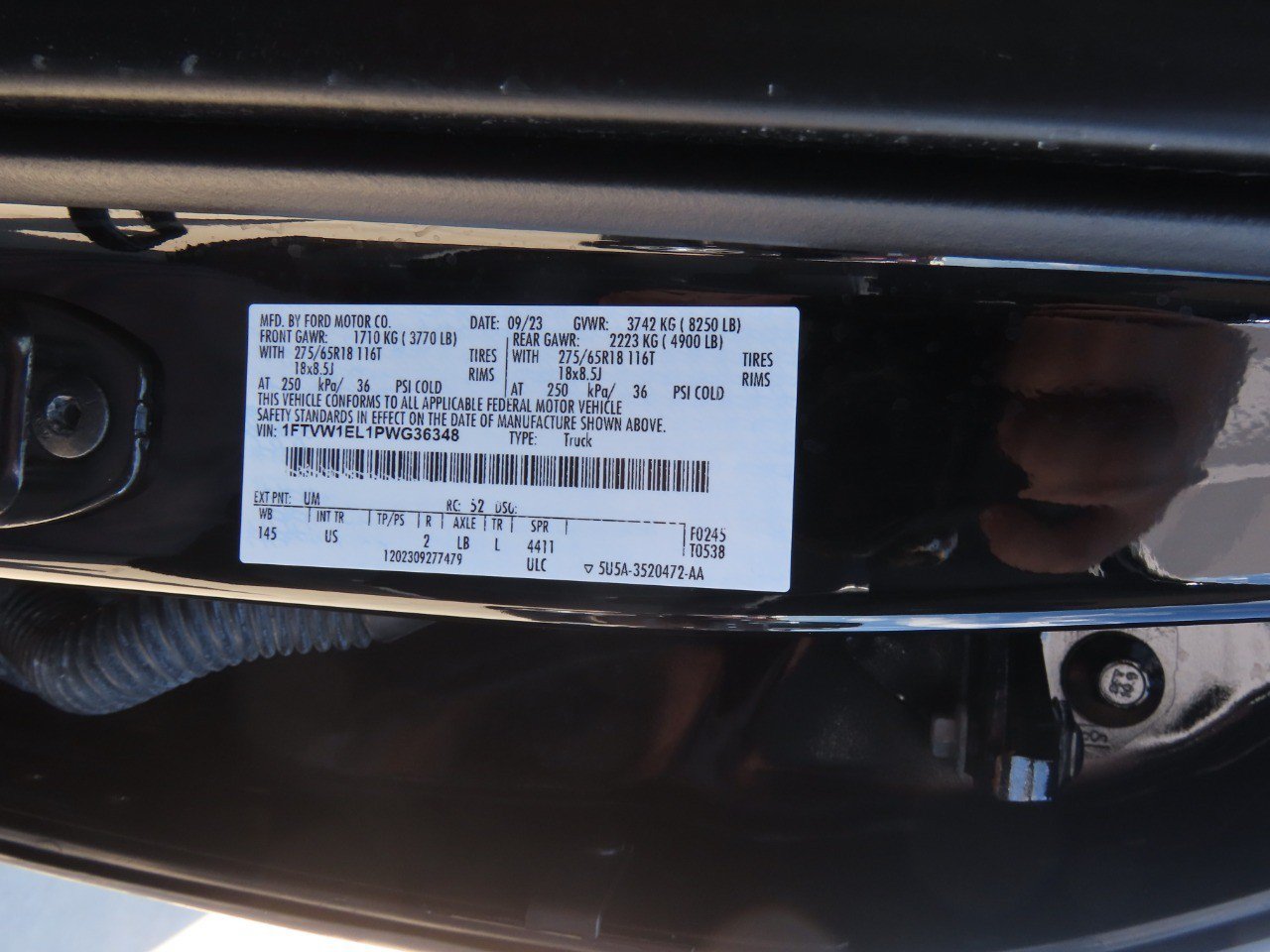 Certified 2023 Ford F150 Lightning XLT AWD/4WD image 35