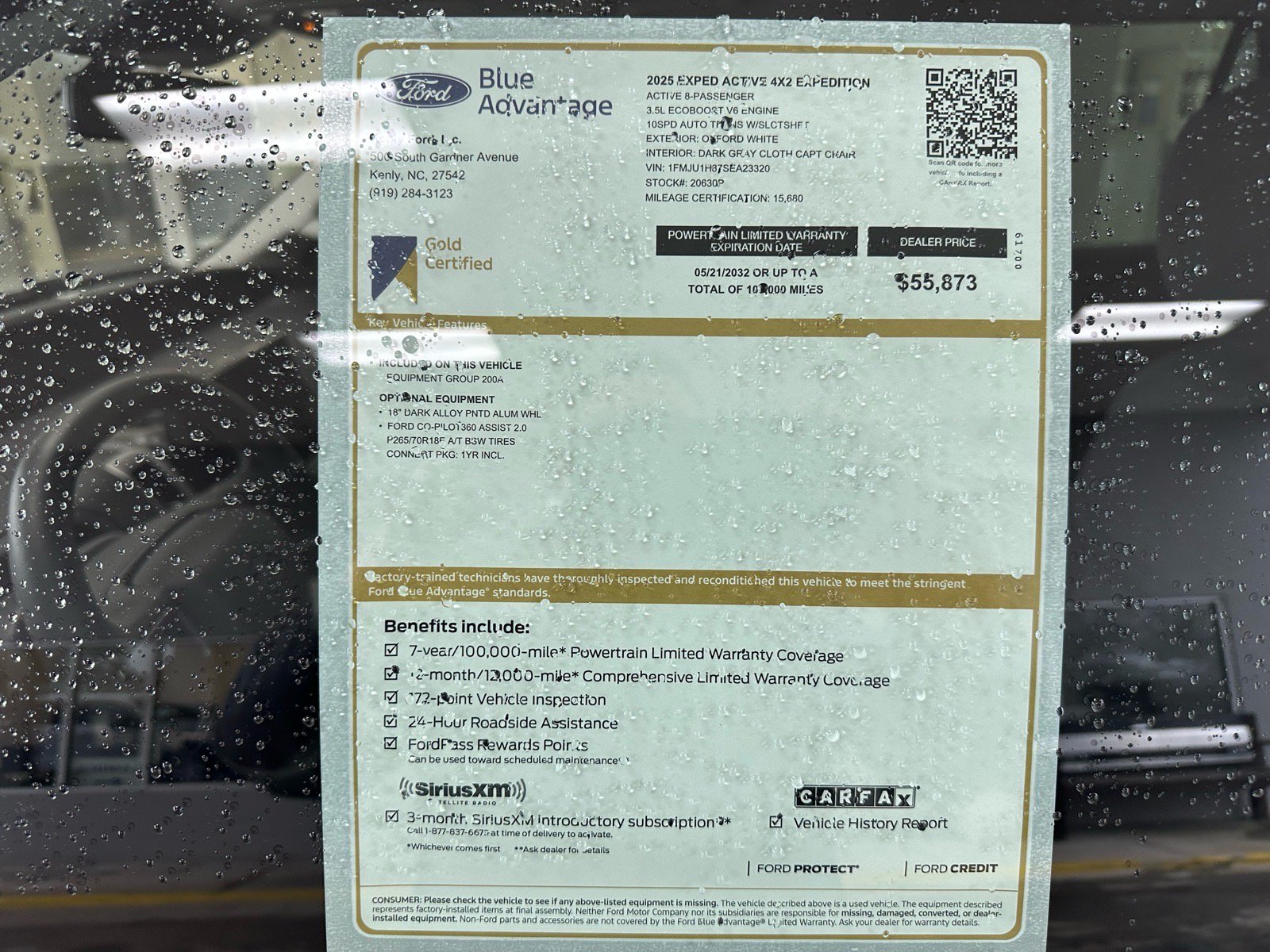 Certified 2025 Ford Expedition Active RWD image 5