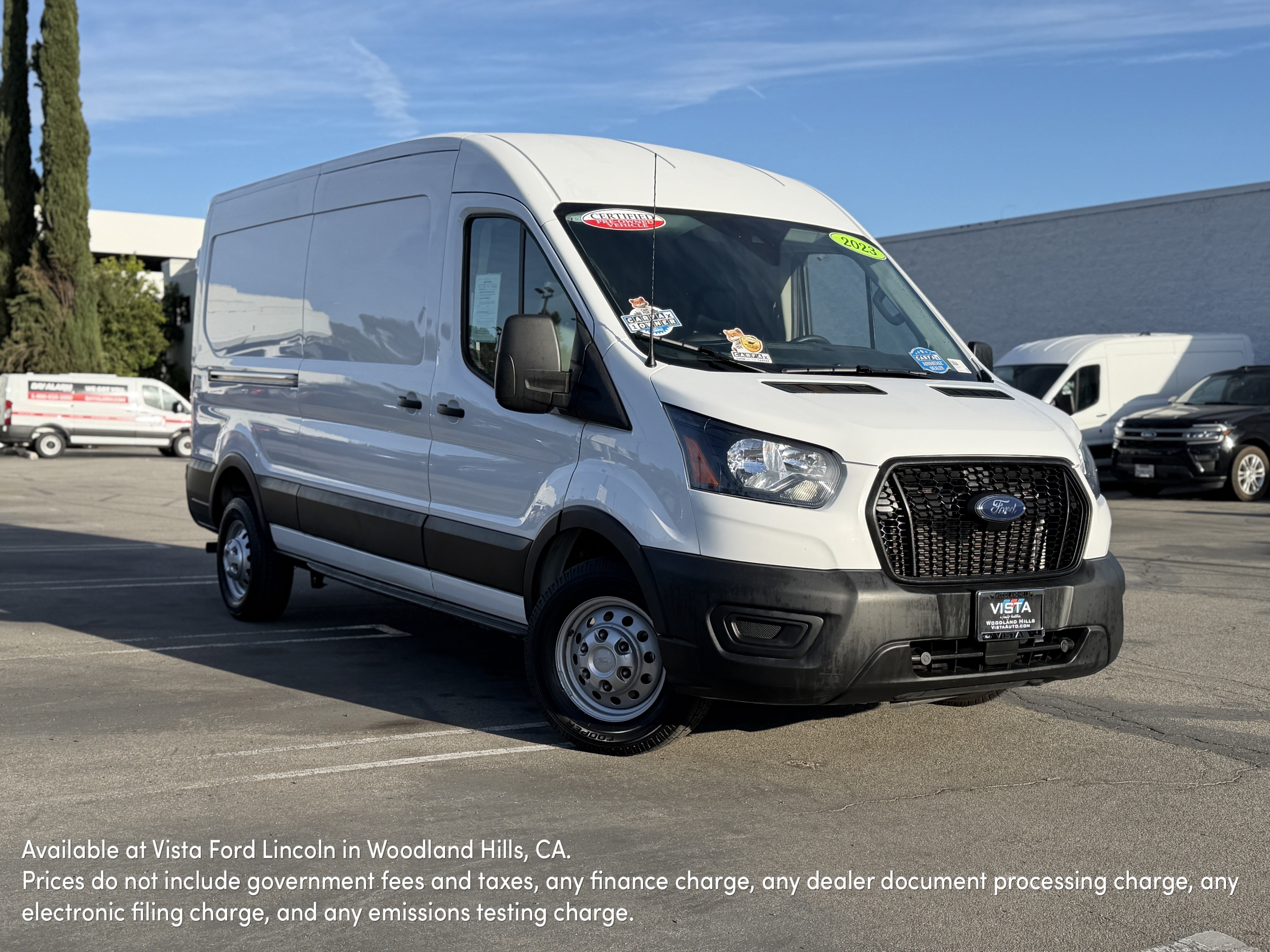 Certified 2023 Ford Transit 250 Medium Roof AWD image 7