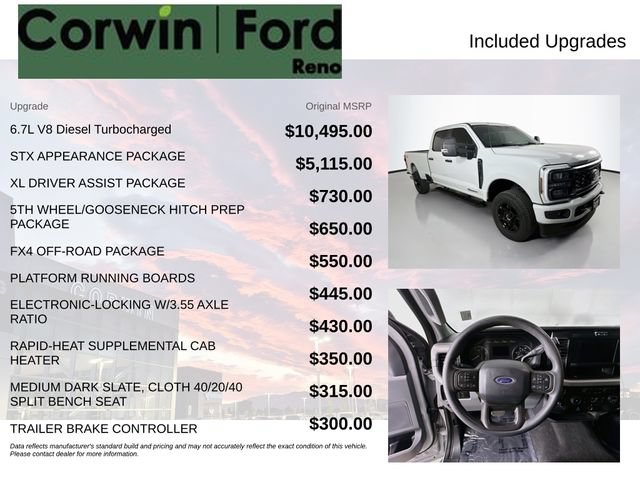 Certified 2025 Ford F350 XL w/ STX Appearance Package AWD/4WD image 3