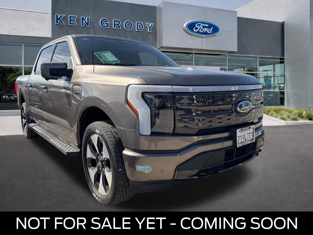Certified 2023 Ford F150 Lightning Platinum
