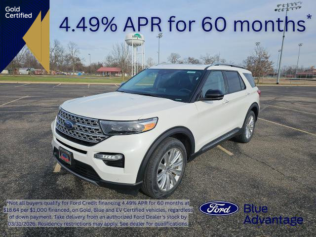 Certified 2022 Ford Explorer Limited w/ Limited Technology Package image 1