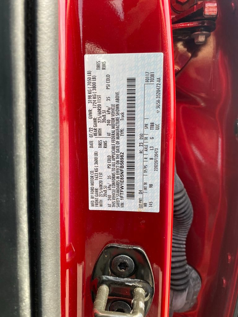 Certified 2022 Ford F150 Platinum w/ Equipment Group 701A High AWD/4WD image 14