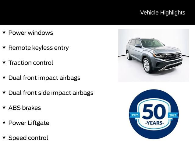 Used 2021 Volkswagen Atlas SEL image 2