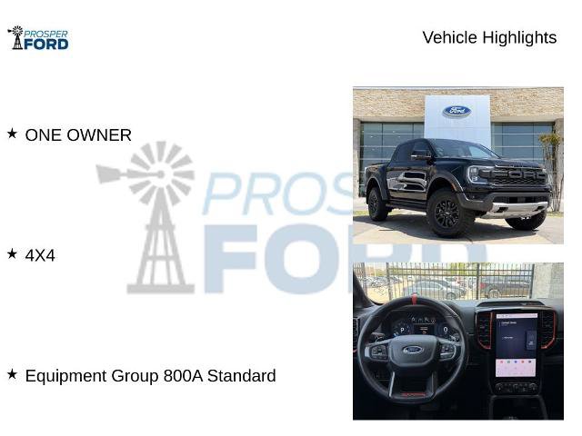 Certified 2024 Ford Ranger Raptor AWD/4WD image 4