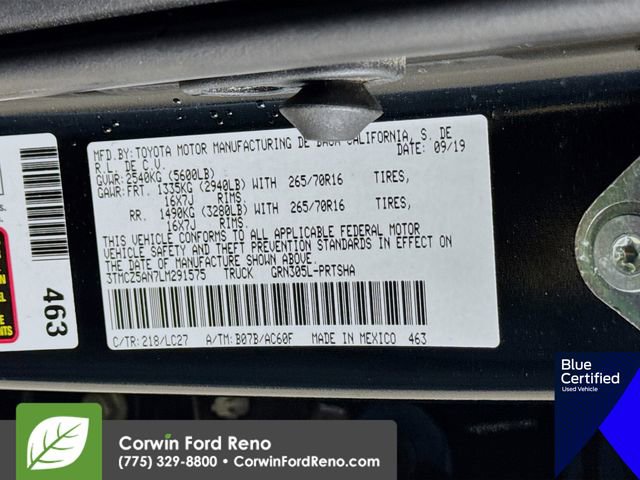 Used 2020 Toyota Tacoma TRD Off-Road w/ TRD Premium Off Road Package image 36