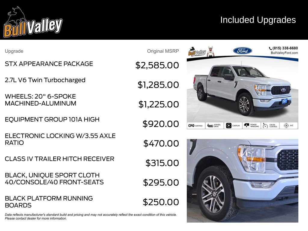 Certified 2022 Ford F150 XL w/ STX Appearance Package image 15