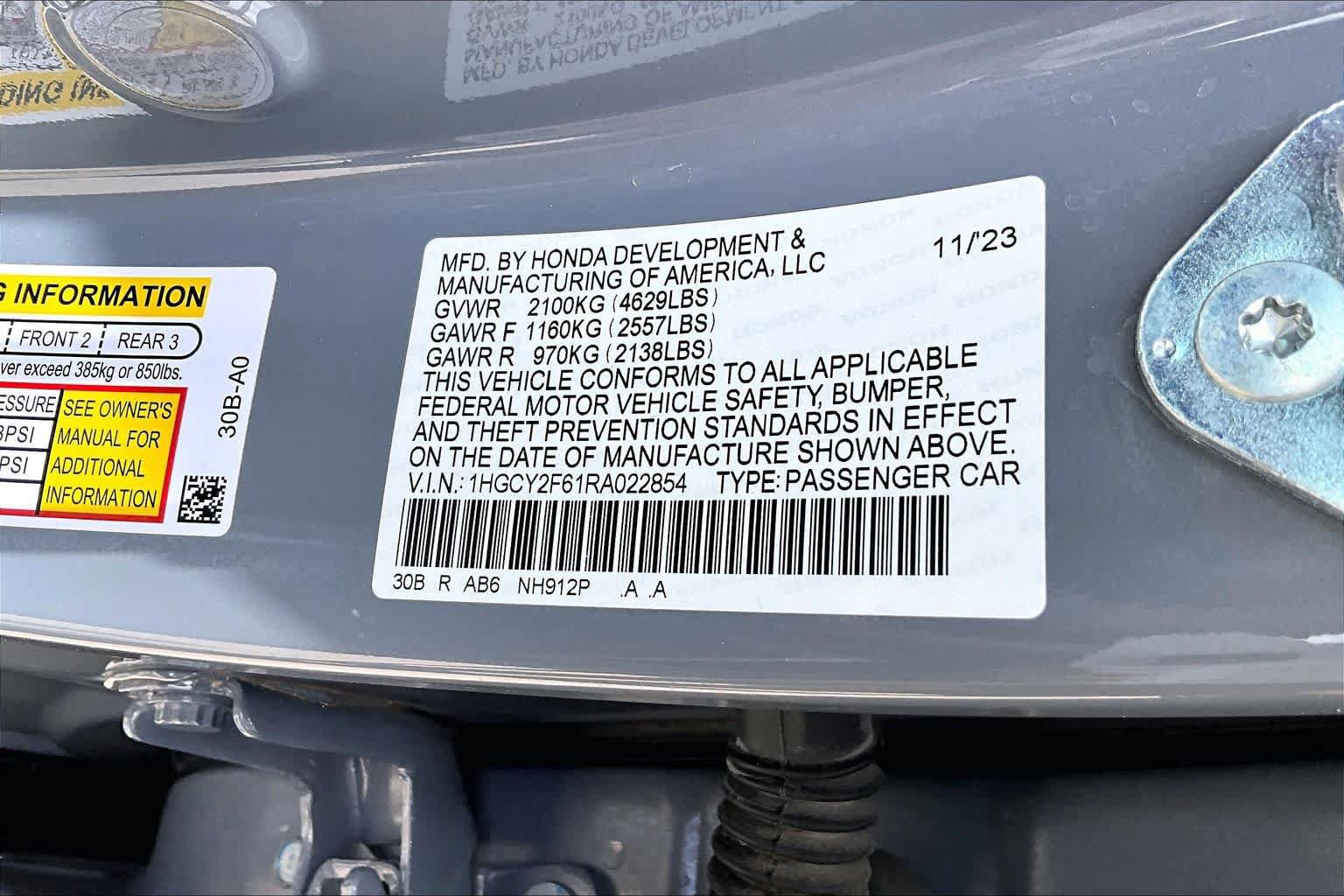 Used 2024 Honda Accord EX-L image 35