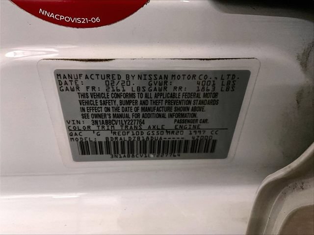 Used 2020 Nissan Sentra SV w/ Trunk Package FWD image 32