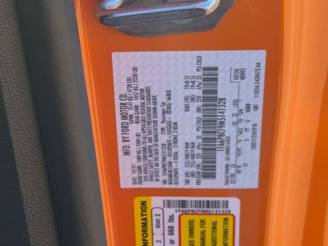 Certified 2021 Ford Mustang GT Premium w/ Equipment Group 401A RWD image 28