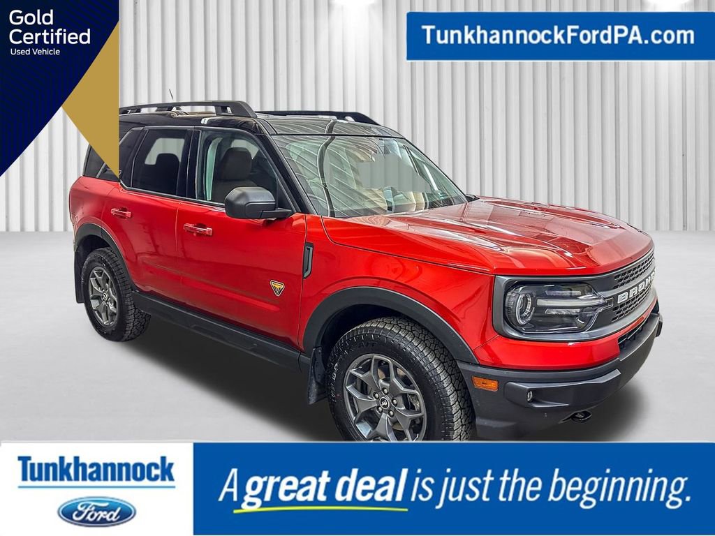 Certified 2022 Ford Bronco Sport Badlands w/ Premium Package