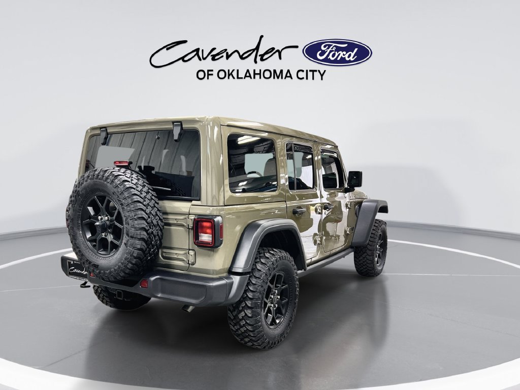 Used 2025 Jeep Wrangler Unlimited Sport AWD/4WD image 8