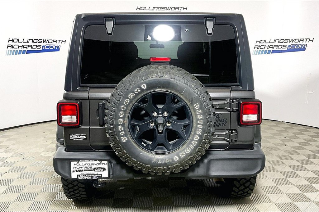 Used 2022 Jeep Wrangler Unlimited Sport AWD/4WD image 4