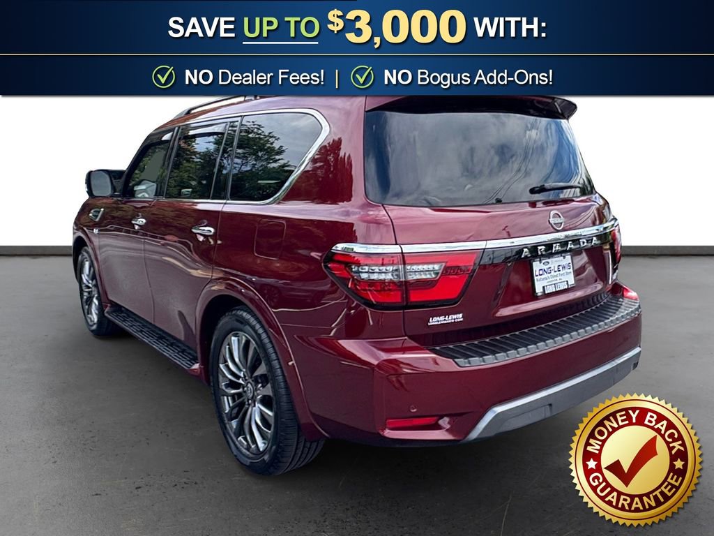 Used 2022 Nissan Armada Platinum w/ Captain's Chairs Package RWD image 4