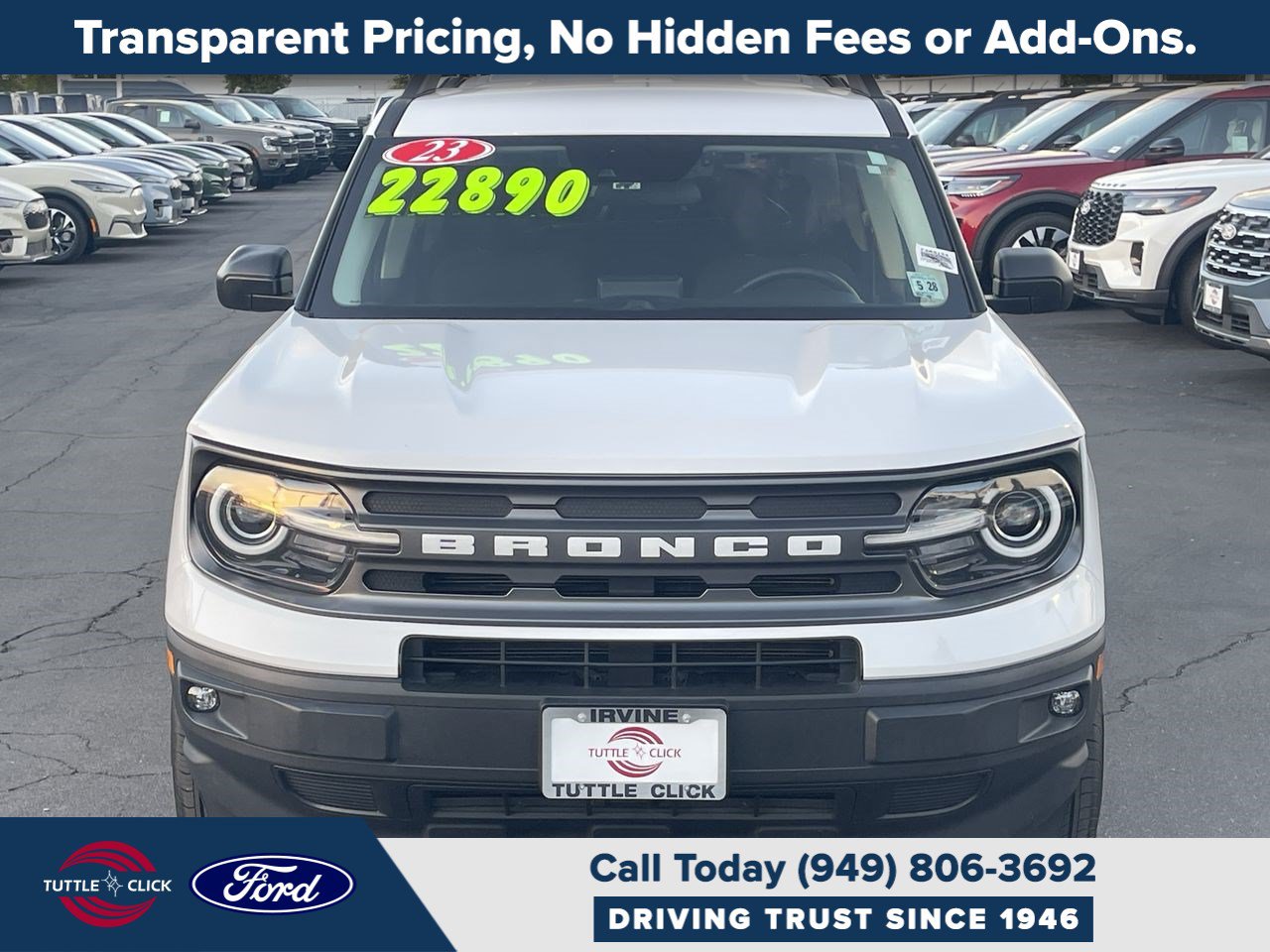 Certified 2023 Ford Bronco Sport Big Bend w/ Convenience Package AWD/4WD image 11