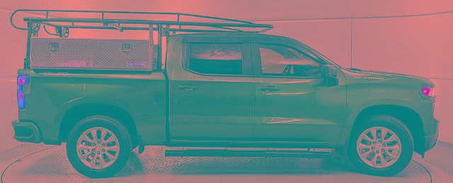 Used 2020 Chevrolet Silverado 1500 Custom w/ Custom Value Package AWD/4WD image 2