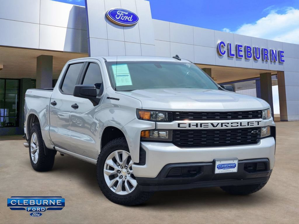 Used 2020 Chevrolet Silverado 1500 Custom w/ Custom Value Package AWD/4WD image 1