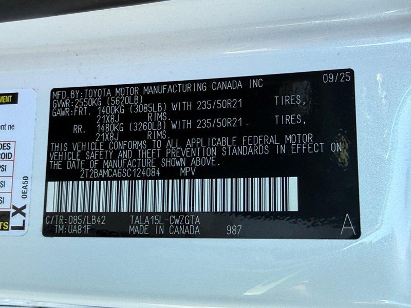 Used 2025 Lexus RX 350 Premium Plus w/ Convenience Package AWD/4WD image 32