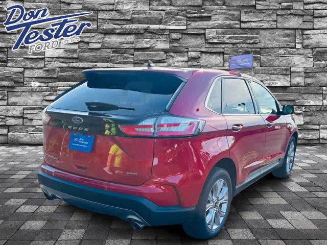 Certified 2023 Ford Edge Titanium w/ Equipment Group 301A AWD/4WD image 3
