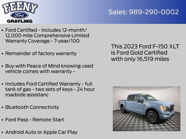 Certified 2023 Ford F150 XLT w/ Equipment Group 302A High AWD/4WD image 5