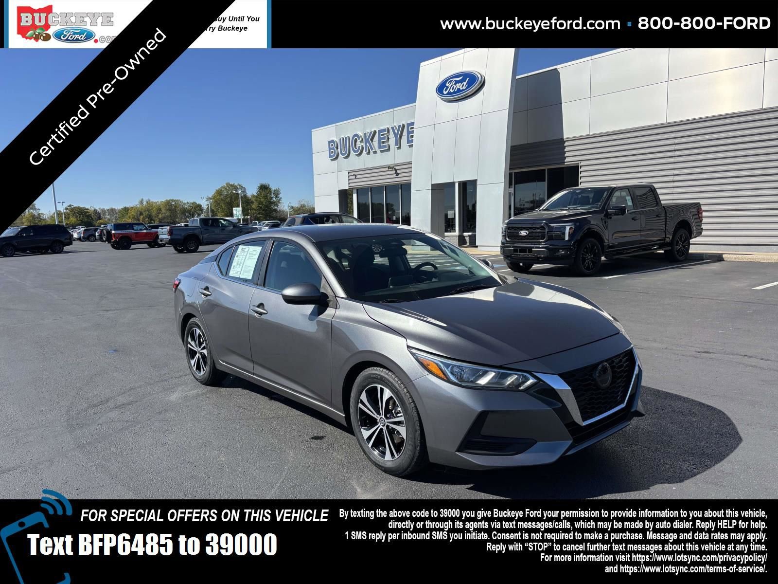 Used 2021 Nissan Sentra SV image 1