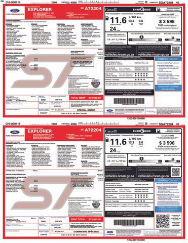 Certified 2025 Ford Explorer ST AWD/4WD image 35