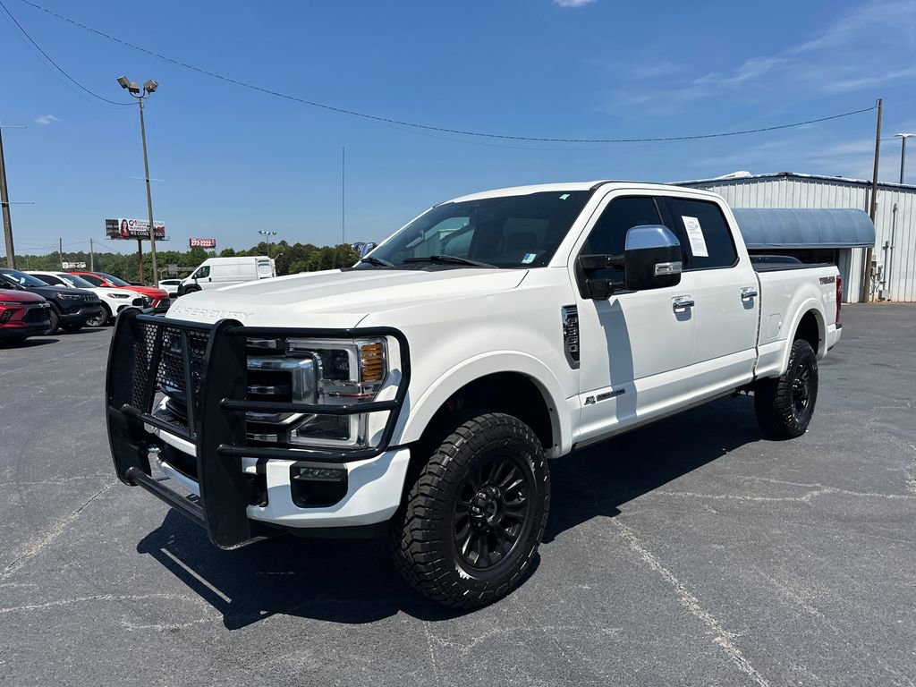 Certified 2020 Ford F350 Platinum w/ Tremor Off-Road Package AWD/4WD image 3