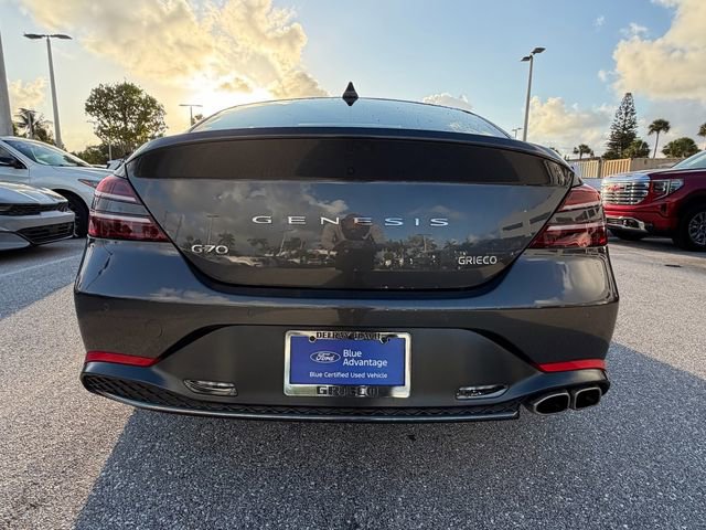 Used 2023 Genesis G70 2.0T w/ Sport Prestige Package RWD image 11