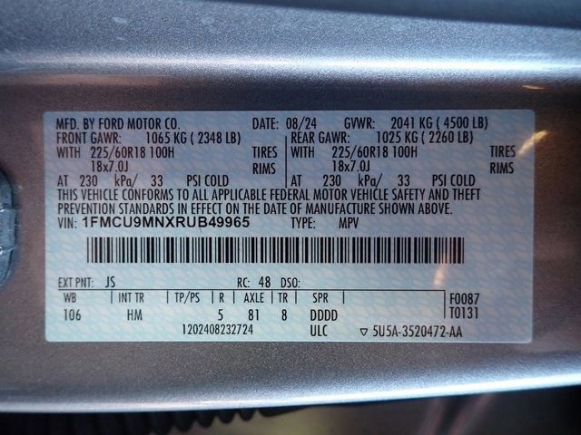 Certified 2024 Ford Escape ST-Line w/ Tech Pack #1 image 21