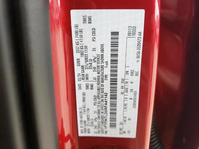 Certified 2024 Ford F150 Platinum w/ Equipment Group 703A Plus image 26