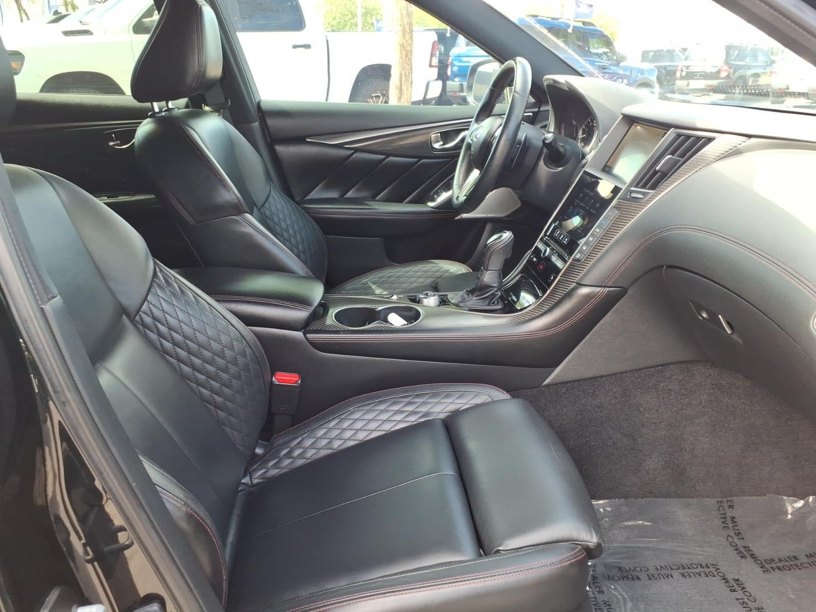 Used 2023 INFINITI Q50 Red Sport 400 w/ Black Opal Edition RWD image 11