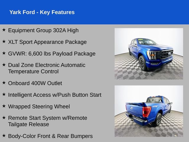Certified 2023 Ford F150 XLT w/ Equipment Group 302A High AWD/4WD image 2