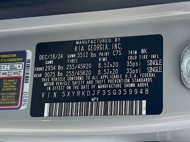 Used 2025 Kia Sorento SX Prestige AWD/4WD image 23