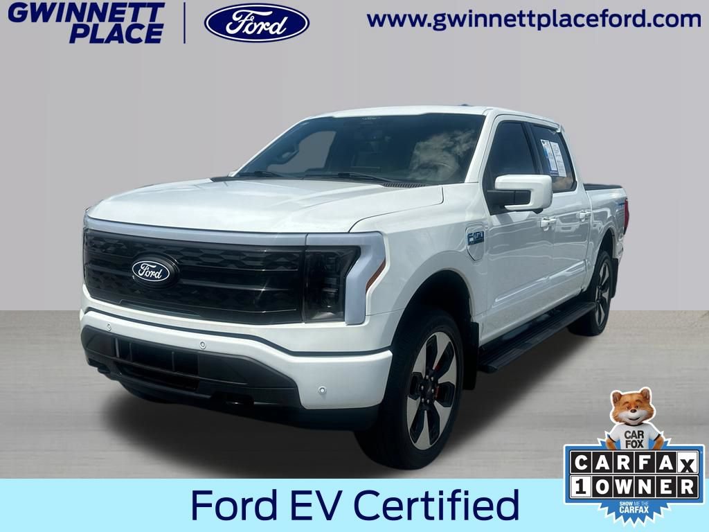 Certified 2024 Ford F150 Lightning Platinum AWD/4WD image 1