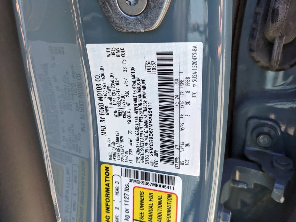 Certified 2021 Ford Bronco Sport Big Bend image 37