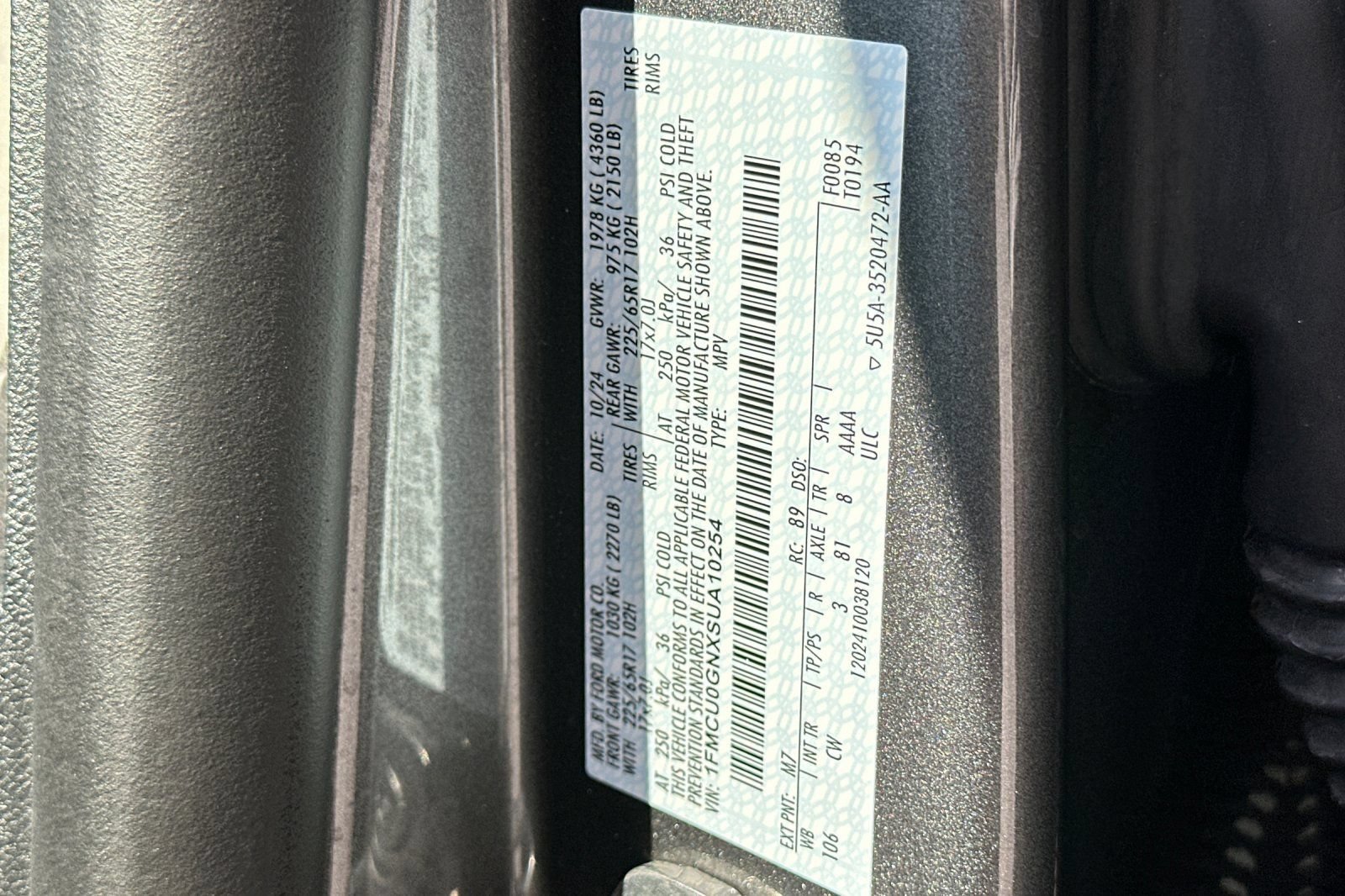 Certified 2025 Ford Escape Active FWD image 33