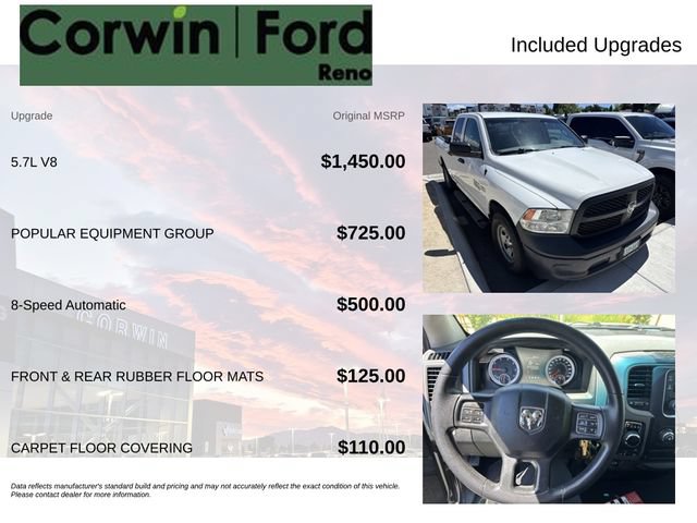 Used 2017 RAM 1500 Tradesman w/ Popular Equipment Group AWD/4WD image 3