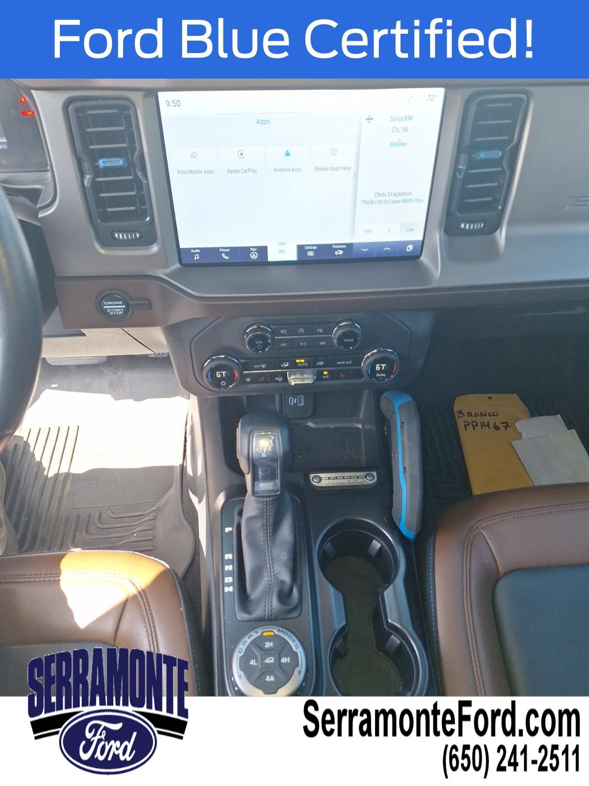 Certified 2023 Ford Bronco Outer Banks w/ Sasquatch Package AWD/4WD image 13