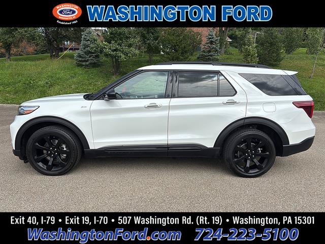 Certified 2024 Ford Explorer ST-Line w/ Class IV Trailer Tow Package